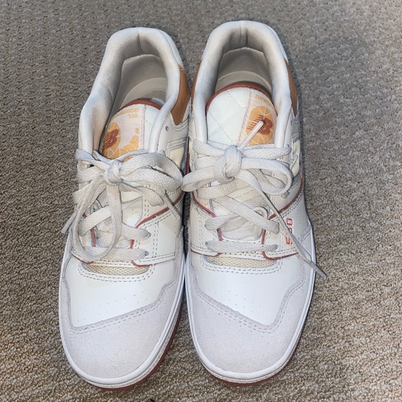 New Balance 550 Au Lait Cream White Beige Tan Brown US 7 - Picture 6 of 9